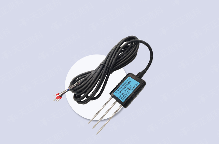 Wireless soil temperature sensor