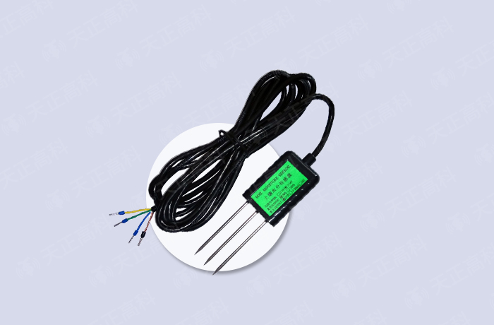 Wireless soil temperature sensor