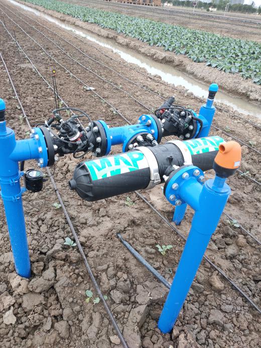 Internet of Things Cauliflower Nutrition Experimental Area Intelligent Water and Fertilizer Integration Project