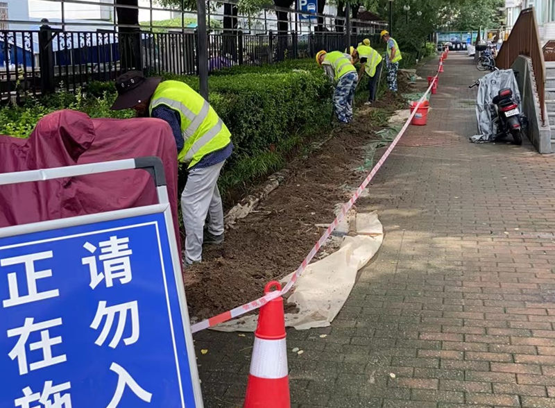 天正高科 北京西城区社区绿地节水微喷改造工程